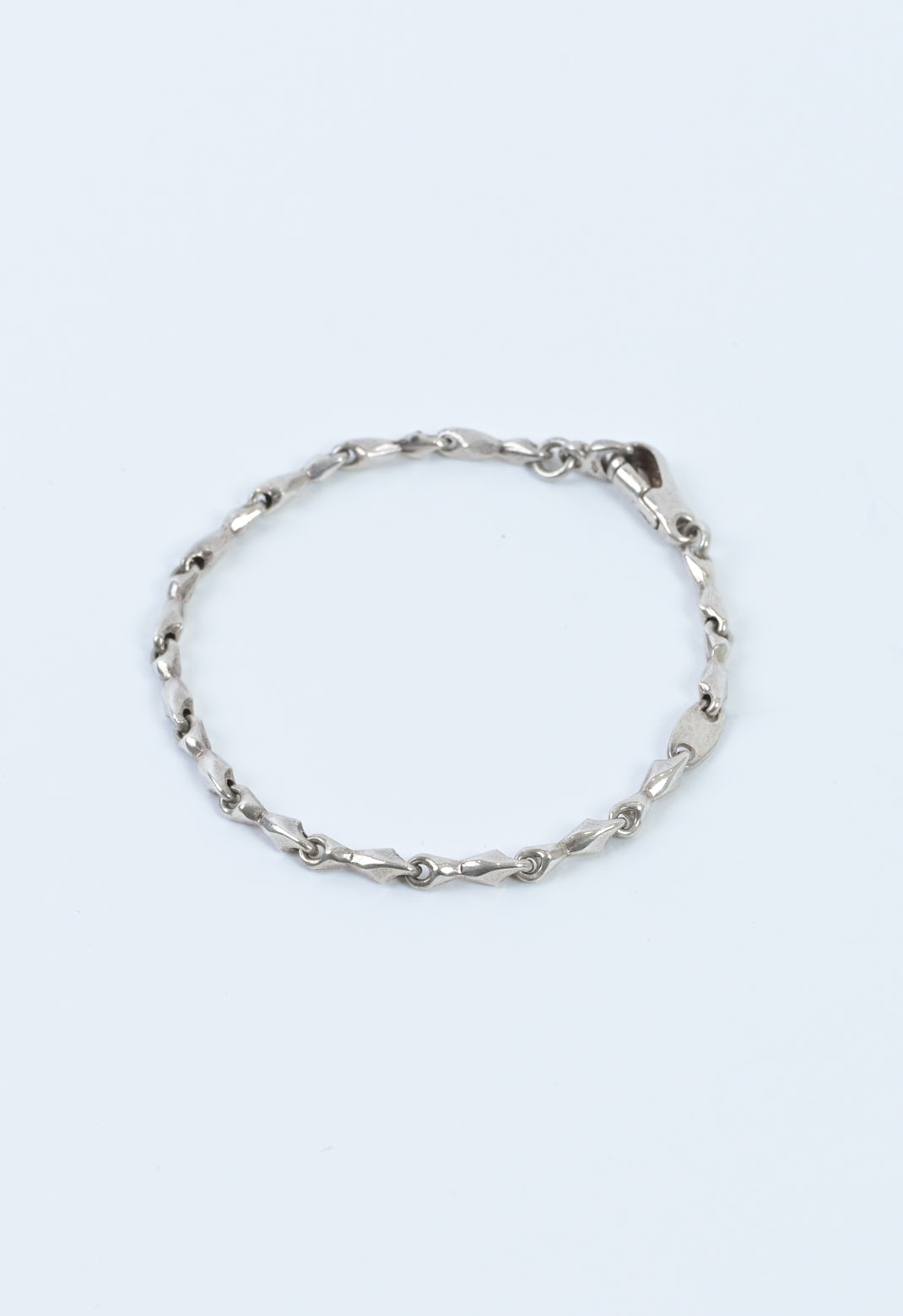 Spanish 1980s silver chain bracelet