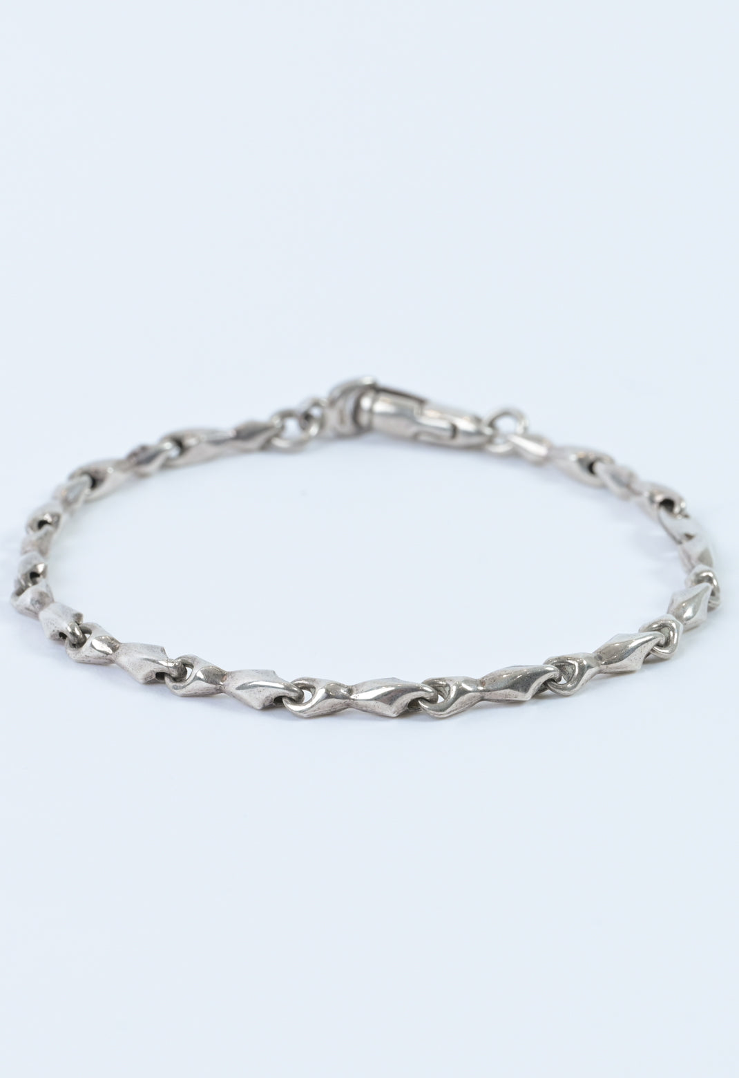 Spanish 1980s silver chain bracelet