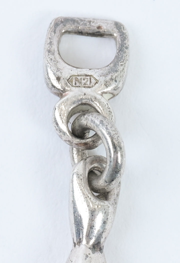 Spanish 1980s silver chain bracelet