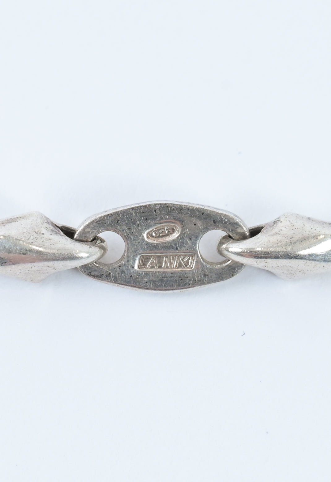 Spanish 1980s silver chain bracelet