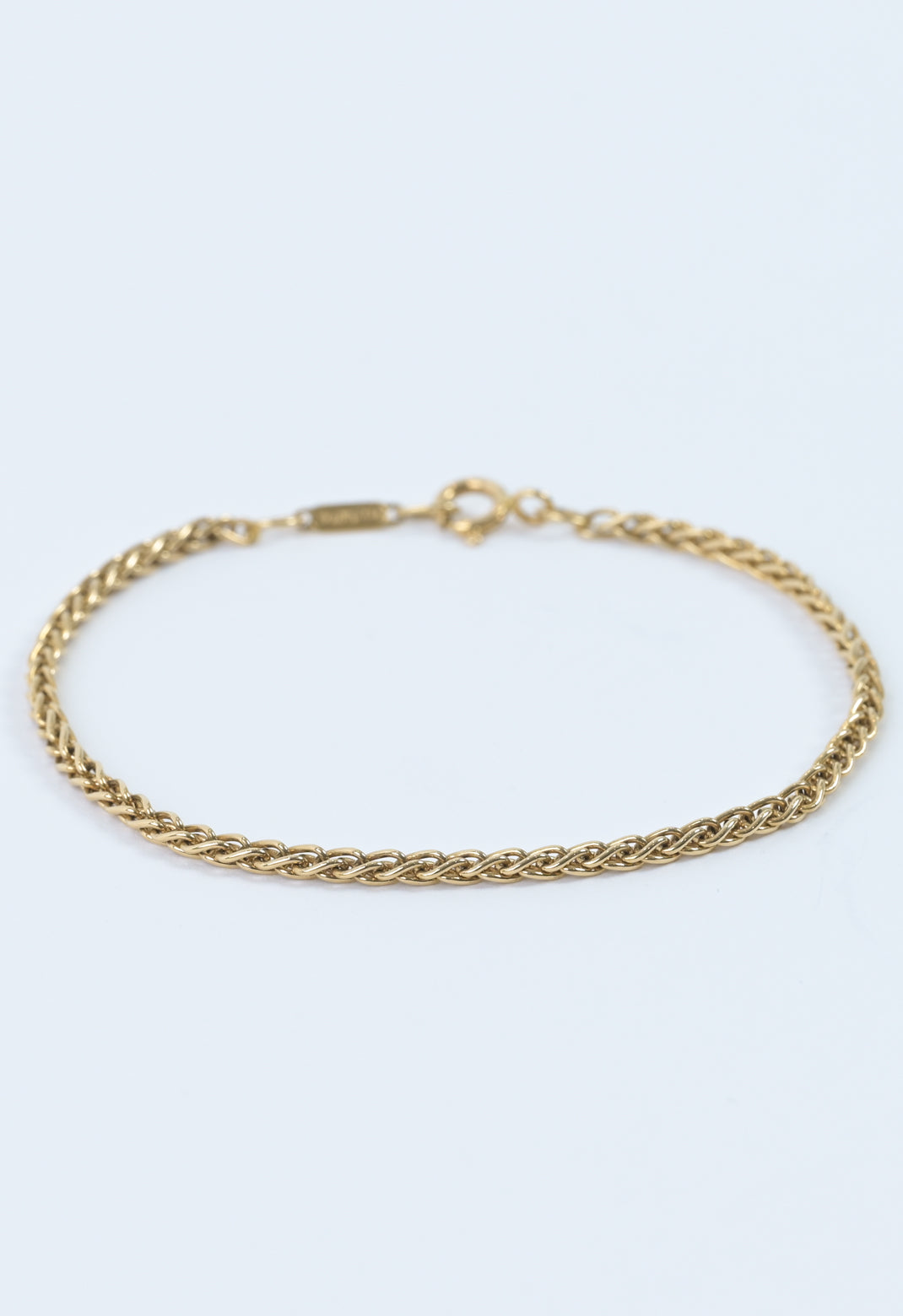 Tiffany & Co. / Italy 1990s yellow gold (750) rope bracelet