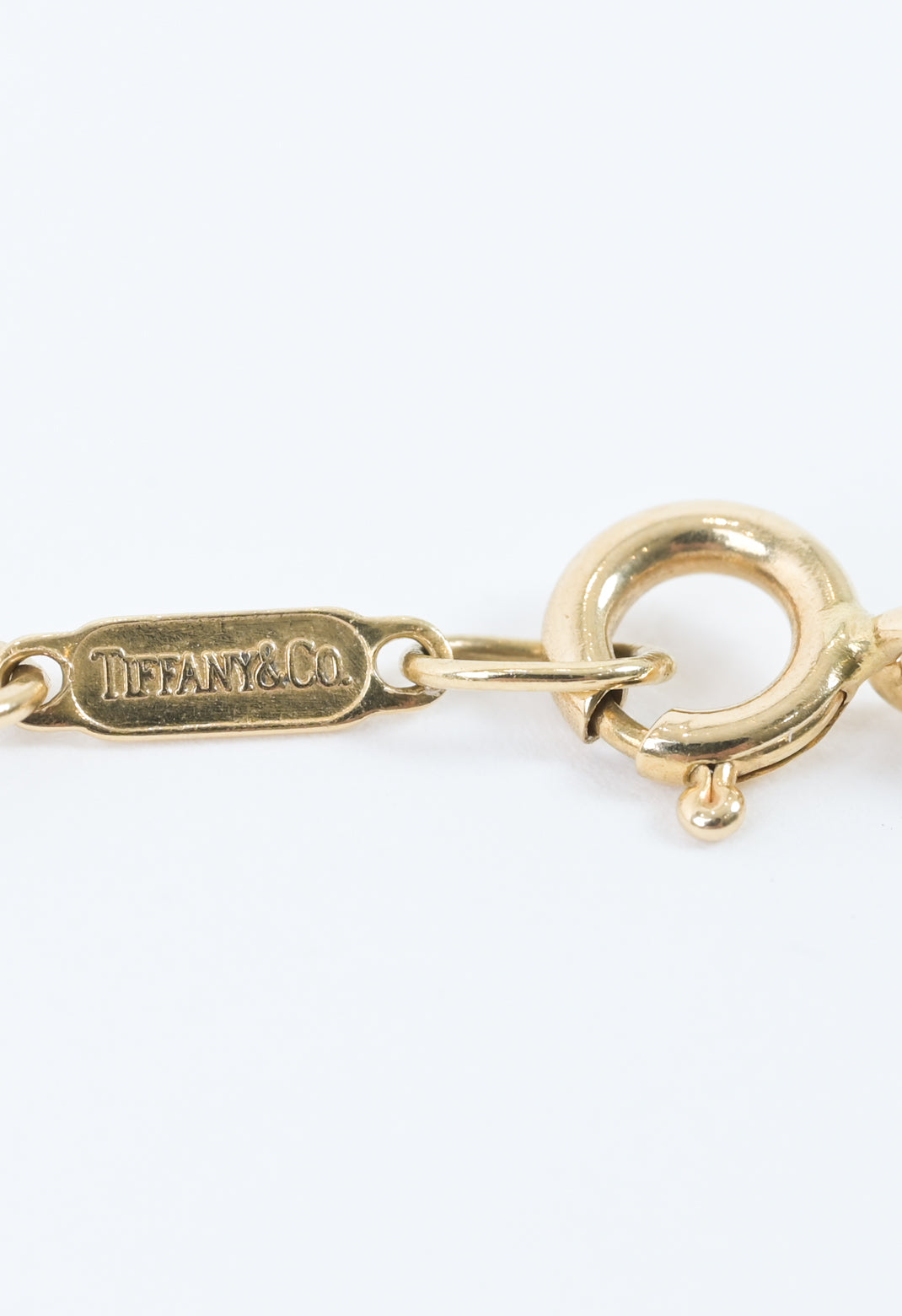 Tiffany & Co. / Italy 1990s yellow gold (750) rope bracelet