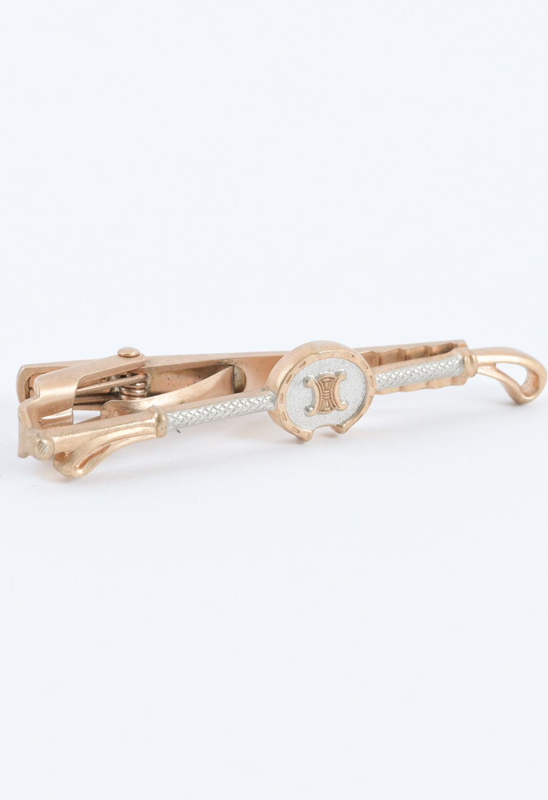 CELINE / 1980-90s Triomphe Motif Tie Bar