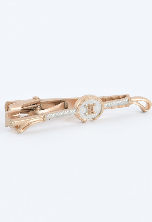 CELINE / 1980-90s Triomphe Motif Tie Bar