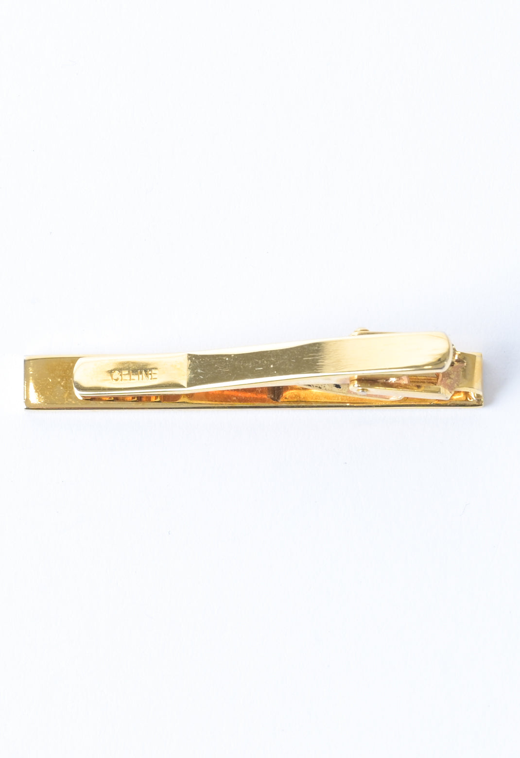 Celine / europe 1980-90s triomphe brass tie-bar