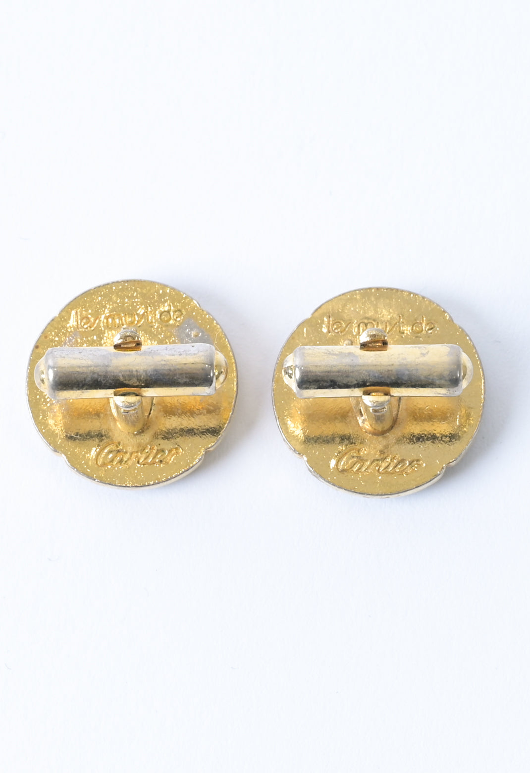 Cartier / France 1990s c motif cufflinks